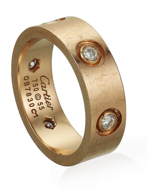 cartier gold ring womens|cartier rings for women price.